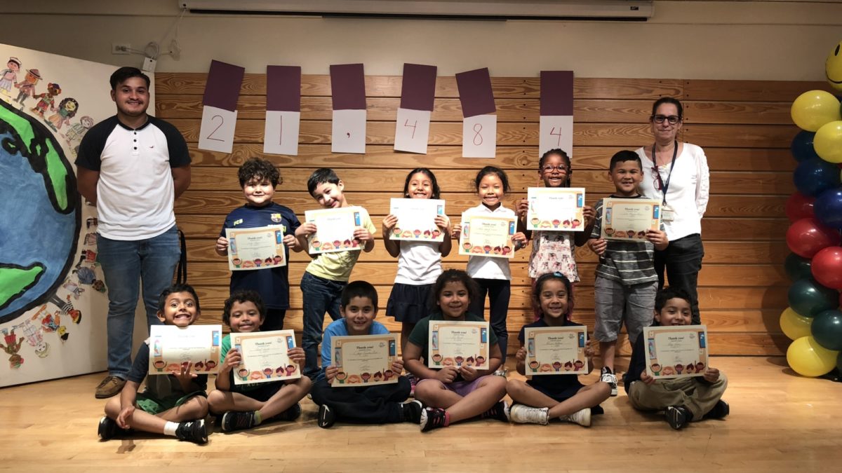 Feature Image for CentroNía students donate to Caps of Love post