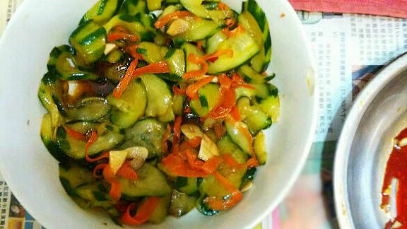 Feature Image for Recipe: Chinese Cucumber Salad post