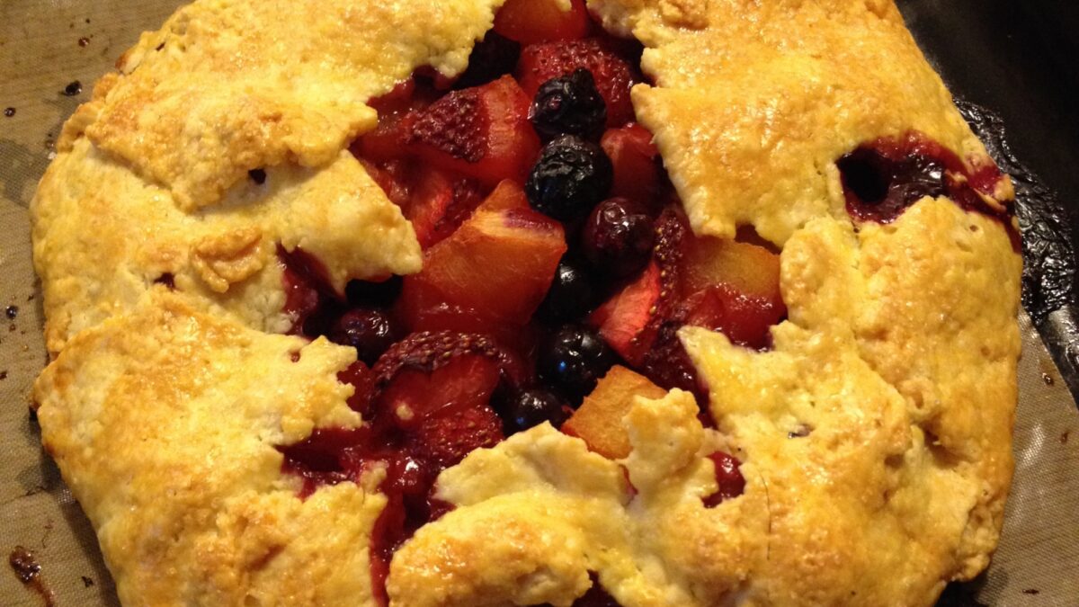 Feature Image for Recipe: Low Fat Berry Galette post