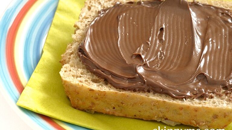 Feature Image for Recipe: Skinny Nutella Spread post