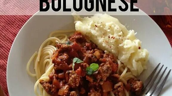 Feature Image for Recipe: Spaghetti Bolognese post